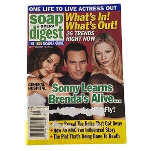 soap opera digest maurice benard general hospital september 17, 2002 Magazine